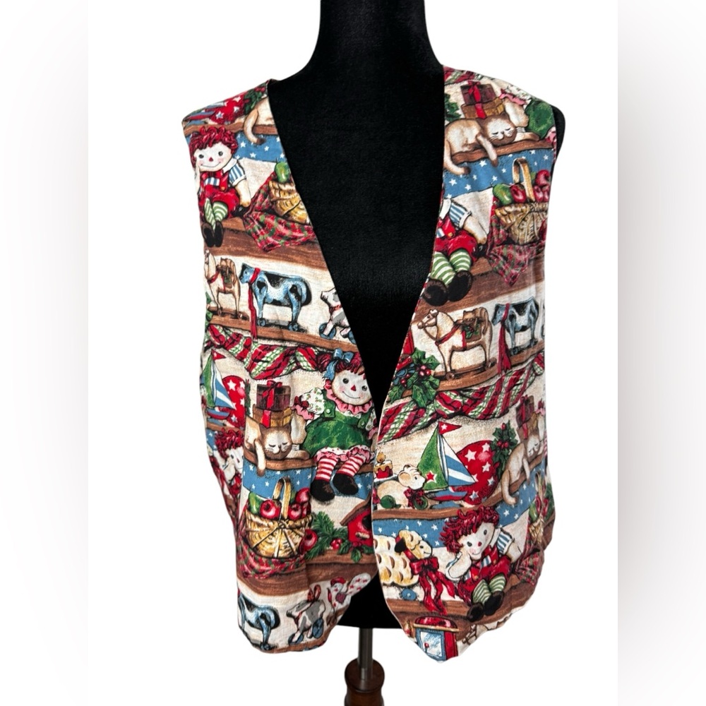 Homemade Festive Christmas Vest